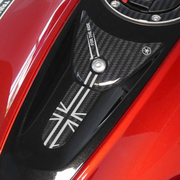 Αυτοκόλλητη προστασία 3D Tank Top συμβατή με Triumph Daytona 660 2024