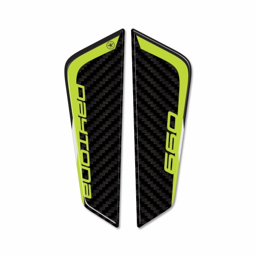Pegatinas de Resina 3D Protectores de Cola de Moto compatible con Triumph Daytona 660 2024 2