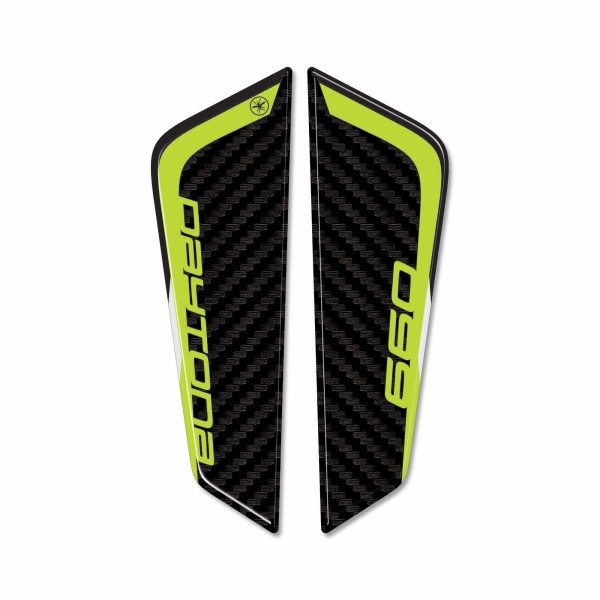 3D Resin Stickers Protecteurs de queue de moto compatibles avec Triumph Daytona 660 2024