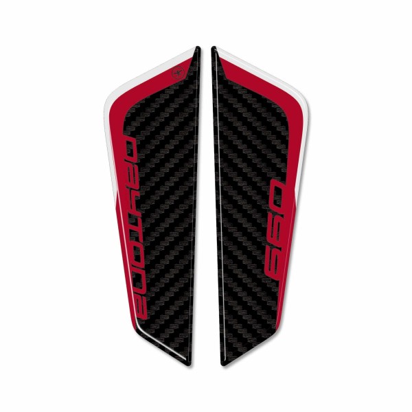 3D Resin Stickers Motorcycle Tail Protectors compatible with Triumph Daytona 660 2024