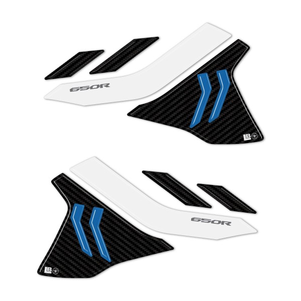 Pegatinas 3D compatibles con los protectores laterales de depósito Honda CBR 650 R 2024