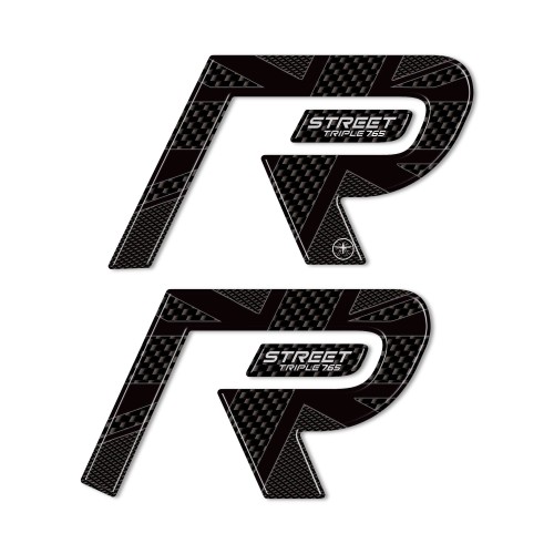 Pegatinas 3D compatibles con los protectores de depósito Triumph Street Triple 765 R 2024 2