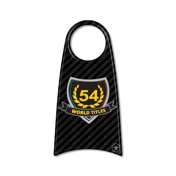 Pegatina 3D Protección zona llave de contacto compatible con Aprilia RS 457 2024