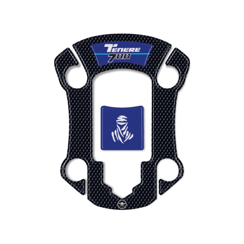 3D Klebe-Tankdeckelschutz kompatibel mit Yamaha Tenere 700 2023 2