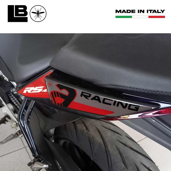 Stickers Gel 3D protecteurs Poignées moto compatibles avec Aprilia RS 457 2024-2025