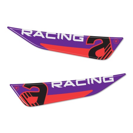 Pegatinas Gel 3D protectores Mangos moto compatible con Aprilia RS 457 2024-2025