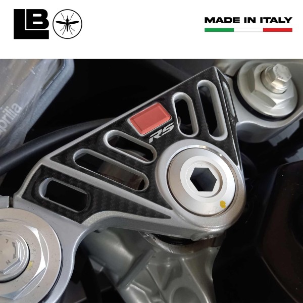 Plaque de fourche 3D adhésive moto compatible Aprilia RS 457 2024-2025