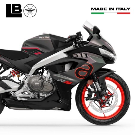 Aufkleber 3D Tank Side Protectors kompatibel mit Aprilia RS 457 2024-25