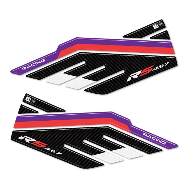 Aufkleber 3D Tank Side Protectors kompatibel mit Aprilia RS 457 2024-25