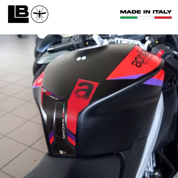 Adhesive 3D Tank Protector Motorcycle compatible with Aprilia RS 457 2024