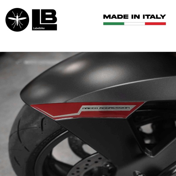 3D Motorrad-Kotflügel Schutzaufkleber kompatibel mit Suzuki GSX-S 1000 2024