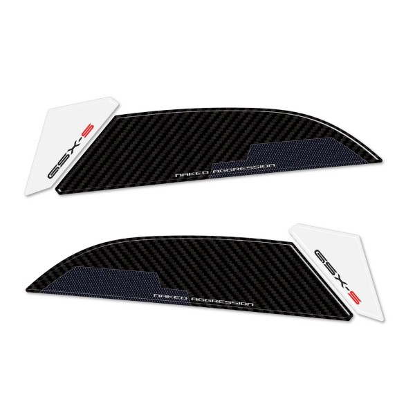 Tank Side Protectors 3D Stickers compatible with Suzuki GSX-S 1000 2024
