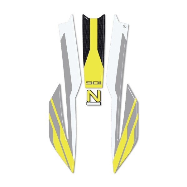 Motorbike High Mudguard Protection Sticker compatible with Husqvarna Norden 901 2024