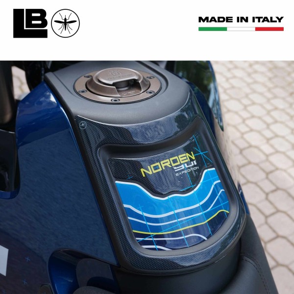 Kit de adhesivos 3D compatibles con los protectores de moto Husqvarna Norden 901 2023