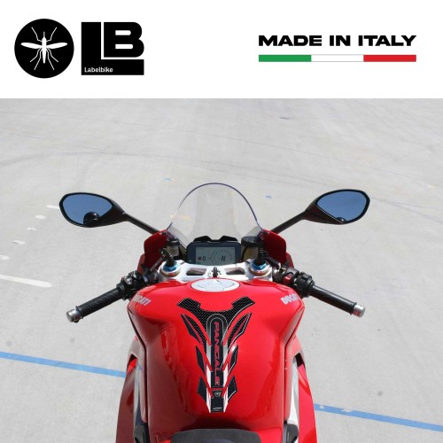 Gel 3D Tank Guard compatible with Ducati Panigale Bikes 2