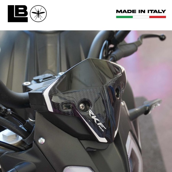 Stickers 3D Motorcycle windshield protector compatible with Keeway RKF 125 2018-2025