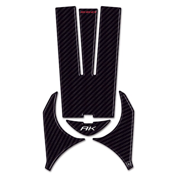 3D Resin Stickers Zone d'Allumage Compatible Scooter Kymco Ak 550 2017-2022