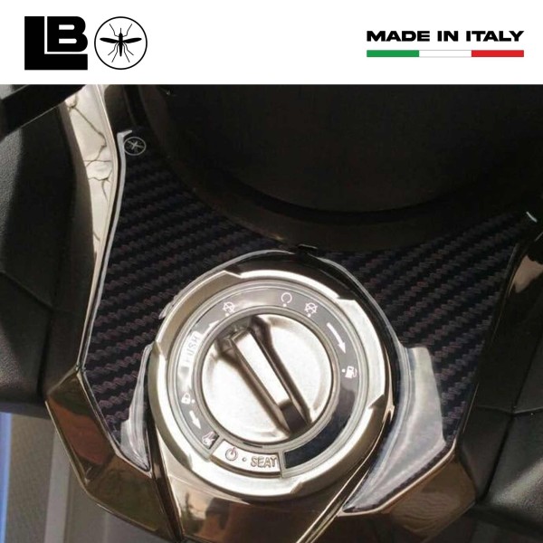 Pegatinas Resina 3D Zona Encendido Compatible Scooter Kymco Ak 550 2017-2022