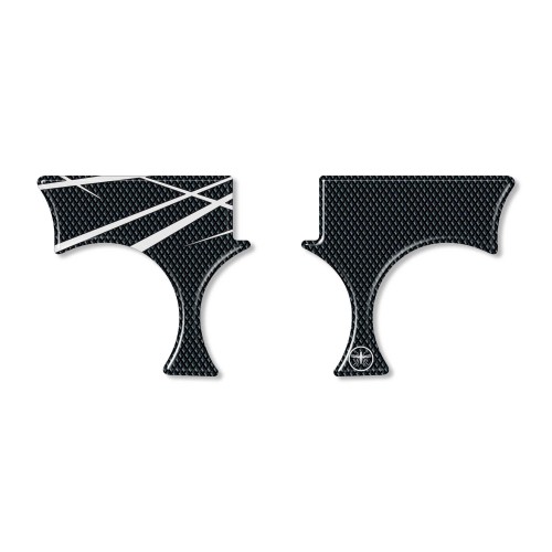 3D resin adhesive steering plate compatible with Honda Africa Twin 1000 - 1100