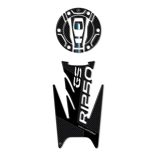 Kit de protector y tapa de gel 3D compatible para moto BMW GS R1250 2