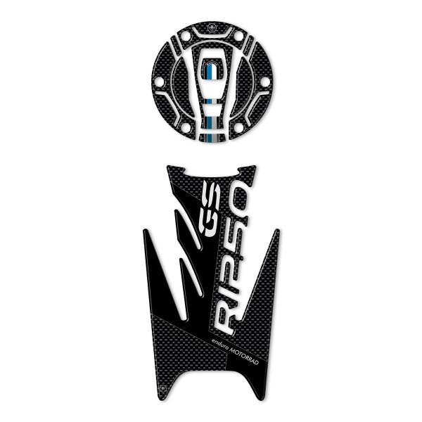 Kit protecteur et capuchon en gel 3D compatible avec la moto BMW GS R1250