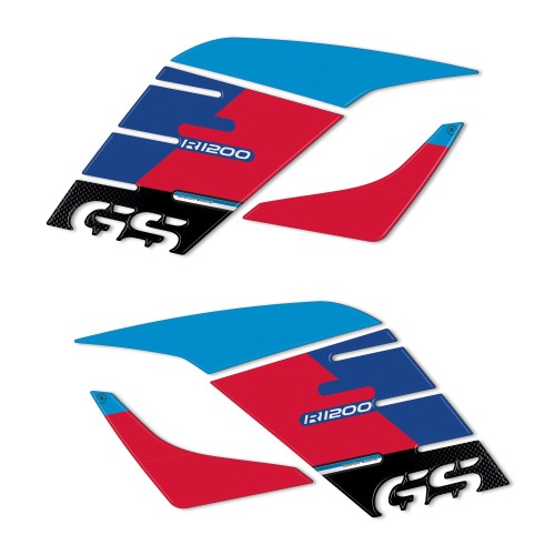 3D MOTO SIDE PROTECTIONS kompatibel mit BMW 1200 GS R1200 2008-2012 2