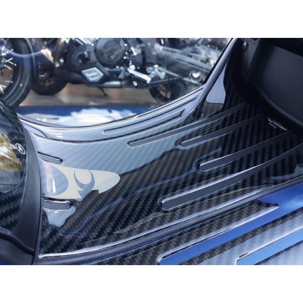 ADHESIVE 3D gel PEDESTRIAN PROTECTION compatible pour Kymco XCITING S 400 2018-2023