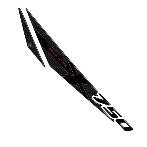Harz 3D Auspuffschutz Aufkleber NC750 2016-2024 passend für Honda NC 750X