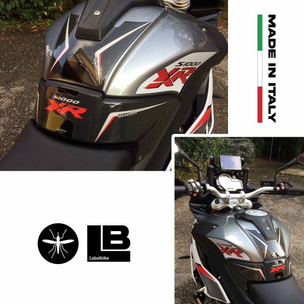 KIT S1000 XR 3D ADHESIVOS PROTECTORES DE DEPÓSITO compatible para MOTO BMW S1000XR