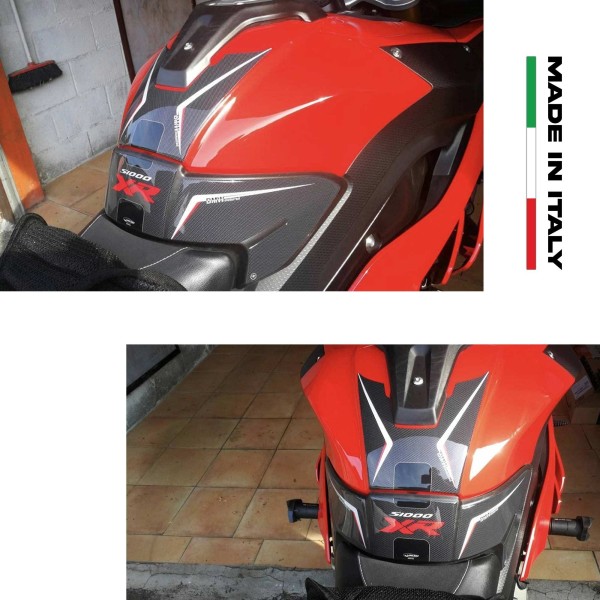KIT S1000 XR 3D ADHESIVES TANK PROTECTIONS compatible for BMW S1000XR MOTORBIKE