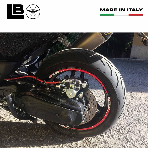 JANTES ADHÉSIVES BANDES compatibles x scooter YAMAHA TMAX 2001-2007 anniversaire