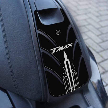 ADHESIF DE PORTE DE RÉSERVOIR TMAX compatible avec le SCOOTER YAMAHA T MAX 2001-2007