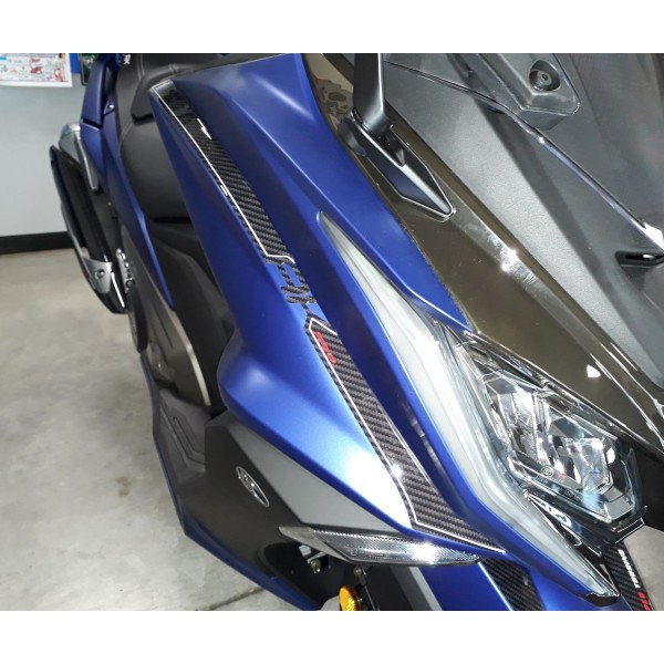 Kymco Ak 550 2017-2022 Kymco Ak 550 Scooter Kompatibel Front Bands 3d Aufkleber Kit