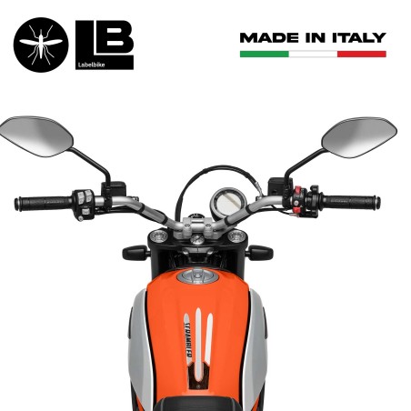 3D RESIN ADHESIVE SURFACE ADHESIVE for vintage DUCATI SCRAMBLER MOTORCYCLE