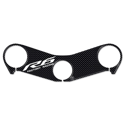 3D STICKER COMPATIBLE WITH YAMAHA R6 MOTORBIKE FORK PLATE PROTECTION 2017-2025 2