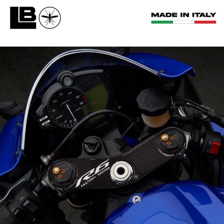 3D PEGATINA COMPATIBLE CON YAMAHA R6 MOTO HORQUILLA PLACA PROTECCIÓN 2017-2025