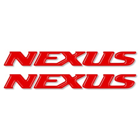2 RESIN 3D WRITE NEXUS ADHESIVES-STICKERS συμβατά για GILERA SCOOTERS