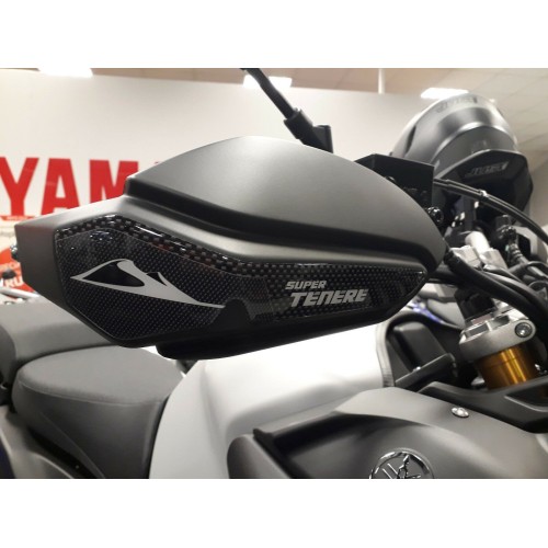 2 ADHESIVES 3D GEL RESINE pour POIGNÉES compatibles avec Yamaha SUPER TENERE MOTORCYCLE 2