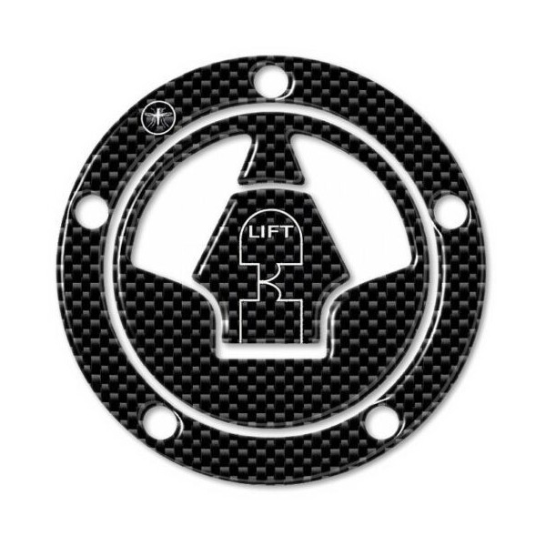 3D CARBON RESIN ADHESIVE FILLER CAP PROTECTION συμβατό με KAWASAKI MOTORCYCLE