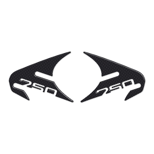 2 ADHESIVOS DE RESINA 3D para HONDA INTEGRA 750 compatibles con HONDA INTEGRA 750