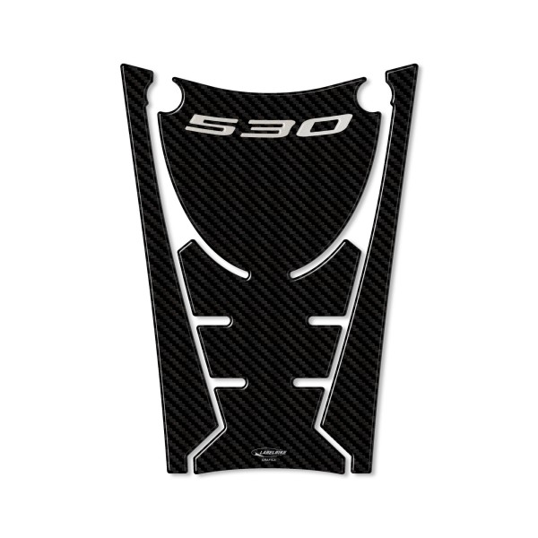 3D Aufkleber für die vordere Fußstütze kompatibel mit Yamaha Tmax 530 2017-2019