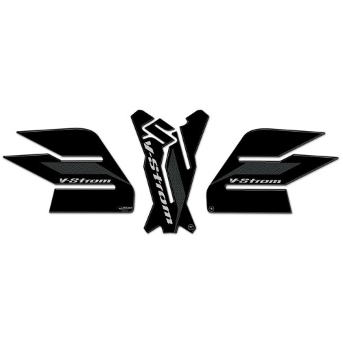                             KIT 3 αυτοκόλλητα προστασίας φιάλης συμβατά με SUZUKI V-STROM 650 17-25 MOTO
                          