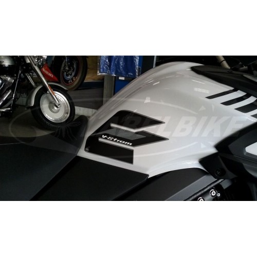 KIT 3 ADHESIVOS PROTECCIÓN CARTUCHO compatibles con SUZUKI V-STROM 650 17-25 MOTO 2