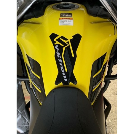KIT 3 αυτοκόλλητα προστασίας φιάλης συμβατά με SUZUKI V-STROM 650 17-25 MOTO