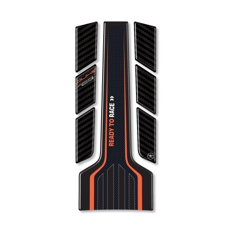 Pare-brise adhésif 3D en résine gel compatible avec les motos naked KTM 790 DUKE