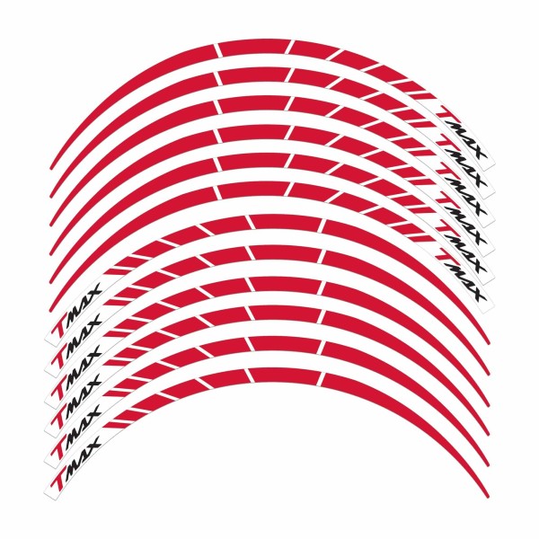 RINES ADHESIVOS compatibles x scooter YAMAHA TMAX 2008-2016 aniversario