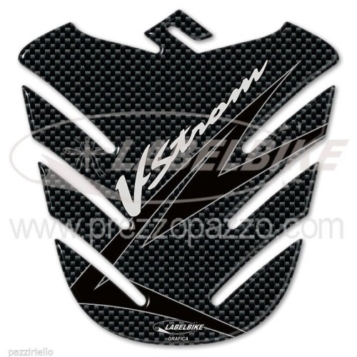 CARBON 3D RESIN GEL ADHESIVE PANEL SEAL kompatibel für SUZUKI V-STROM MOTORCYCLE 2