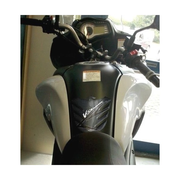CARBON 3D RESIN GEL ADHESIVE PANEL SEAL compatible for SUZUKI V-STROM MOTORCYCLE