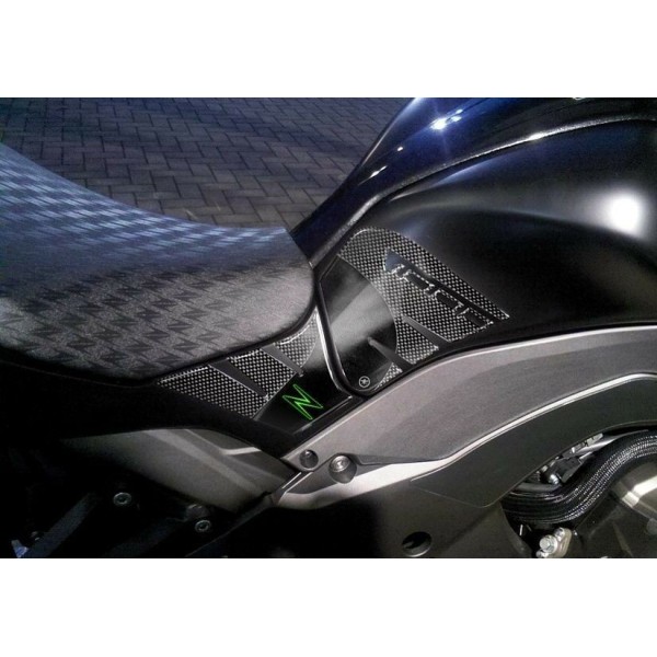 KIT ADHESIVES gel PROTECTIONS kompatibel für Motorräder KAWASAKI Z1000 2014-2020 grün