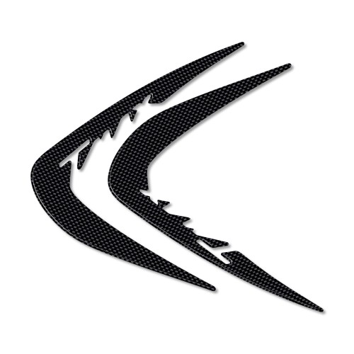 2 3D ADHESIVES-STICKERS FOR SPIGULARS compatible for YAMAHA TMAX 2001-2007